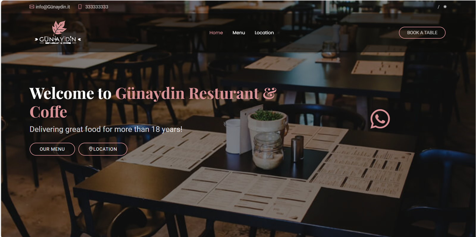 صورة مشروع تخرج مطعم جونيدين بواسطة رغدة زكي